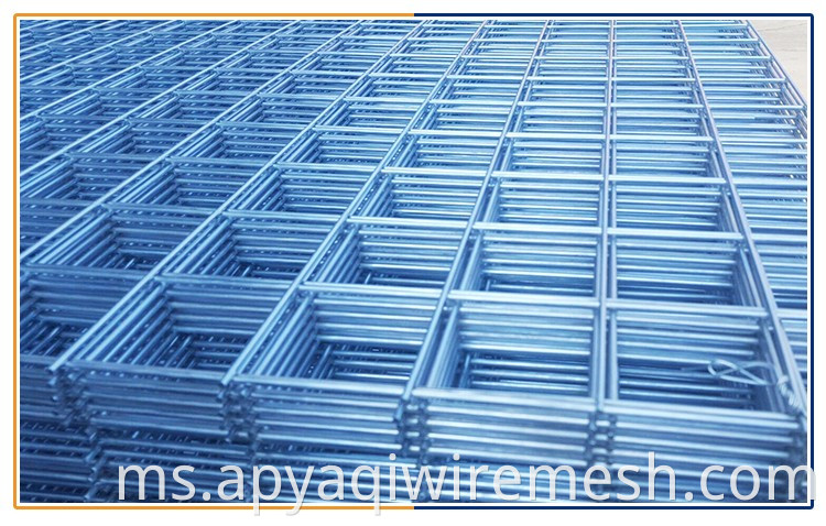 2*2 galvanized welded wire mesh panel grid mesh panel construction steel wire mesh panel